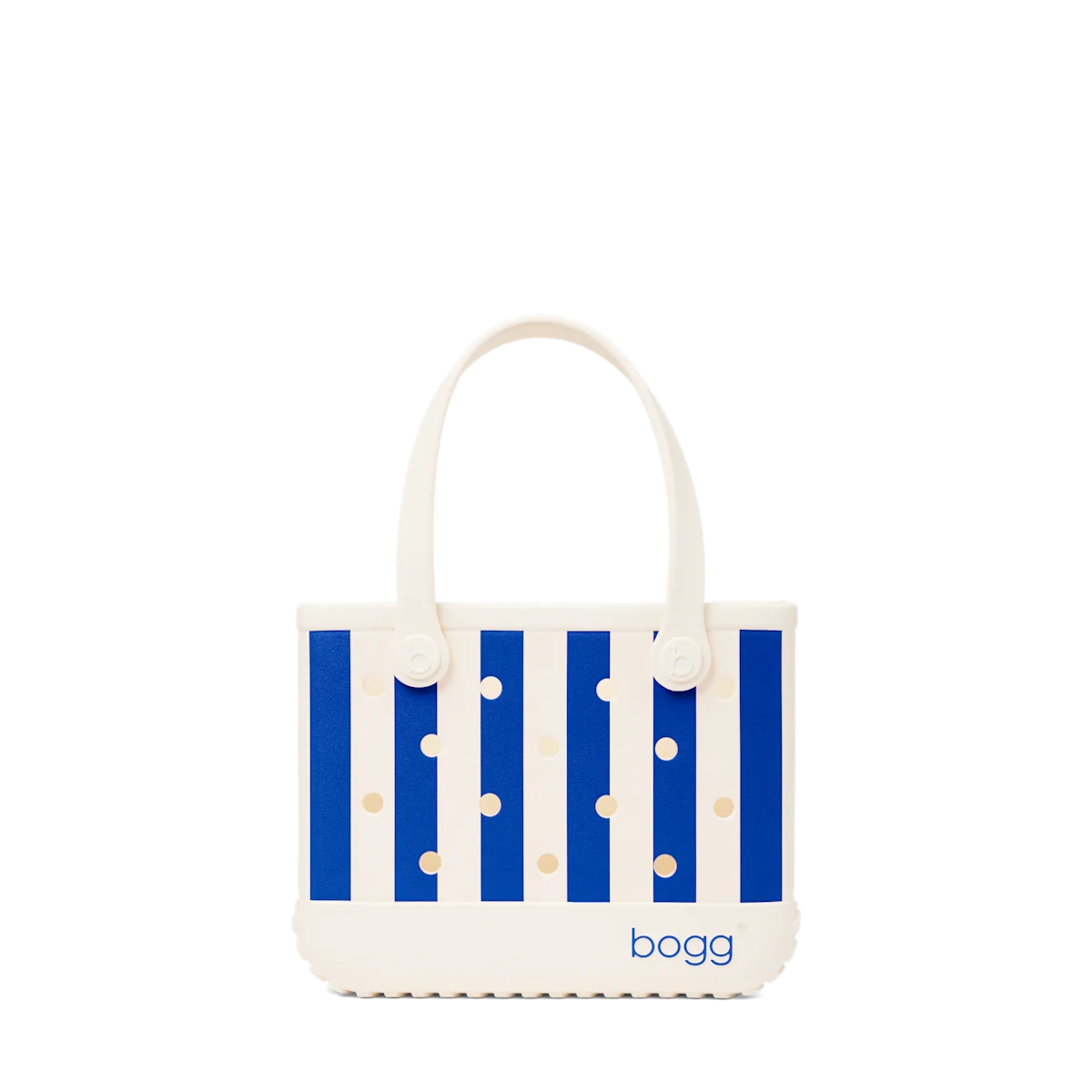 Bitty Bogg Bag - Mykonos Blue Stripe