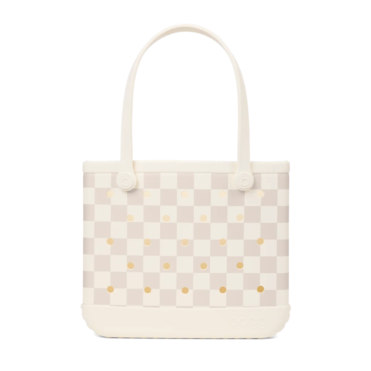 Baby Bogg Bag - Checkered Coconut/Mushroom