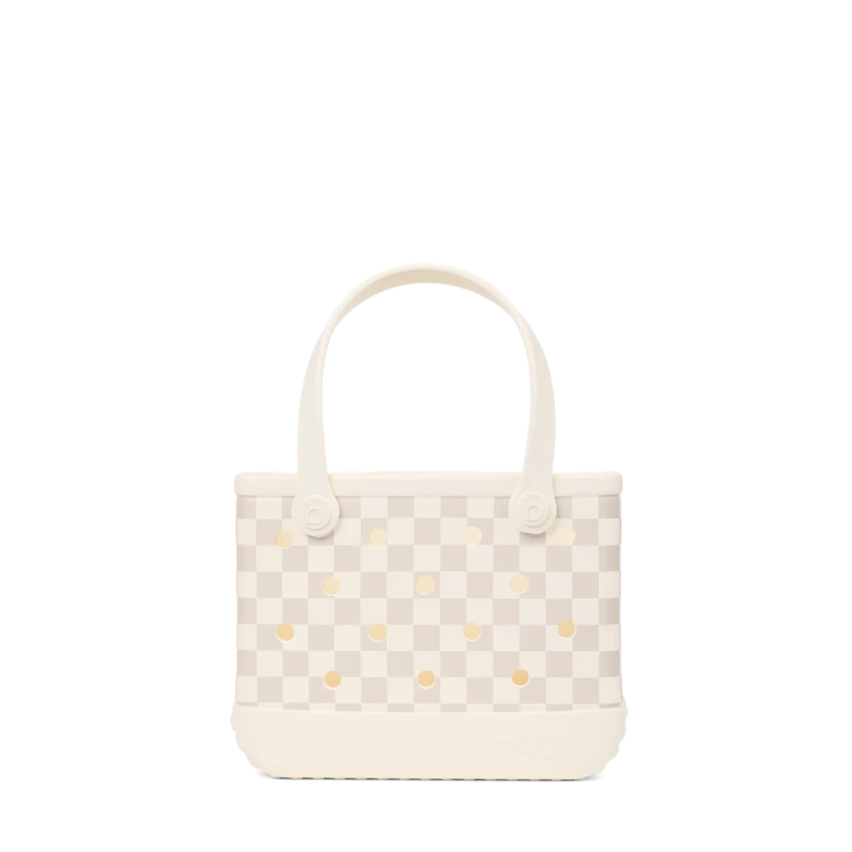 Bitty Bogg Bag - Checkered Coconut/Mushroom